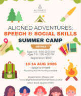 Book an Appointment with Aligned Adventures Speech & Social Skills Camp at Aligned Intervention Services (Bonnyville Location)