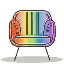 The Rainbow Chair