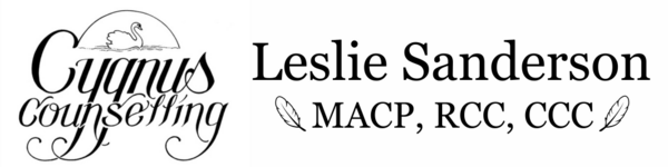 Leslie Sanderson MACP, RCC, CCC | Cygnus Counselling
